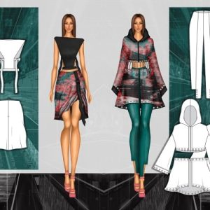 Online Course Certified Fashion Portfolio Designer